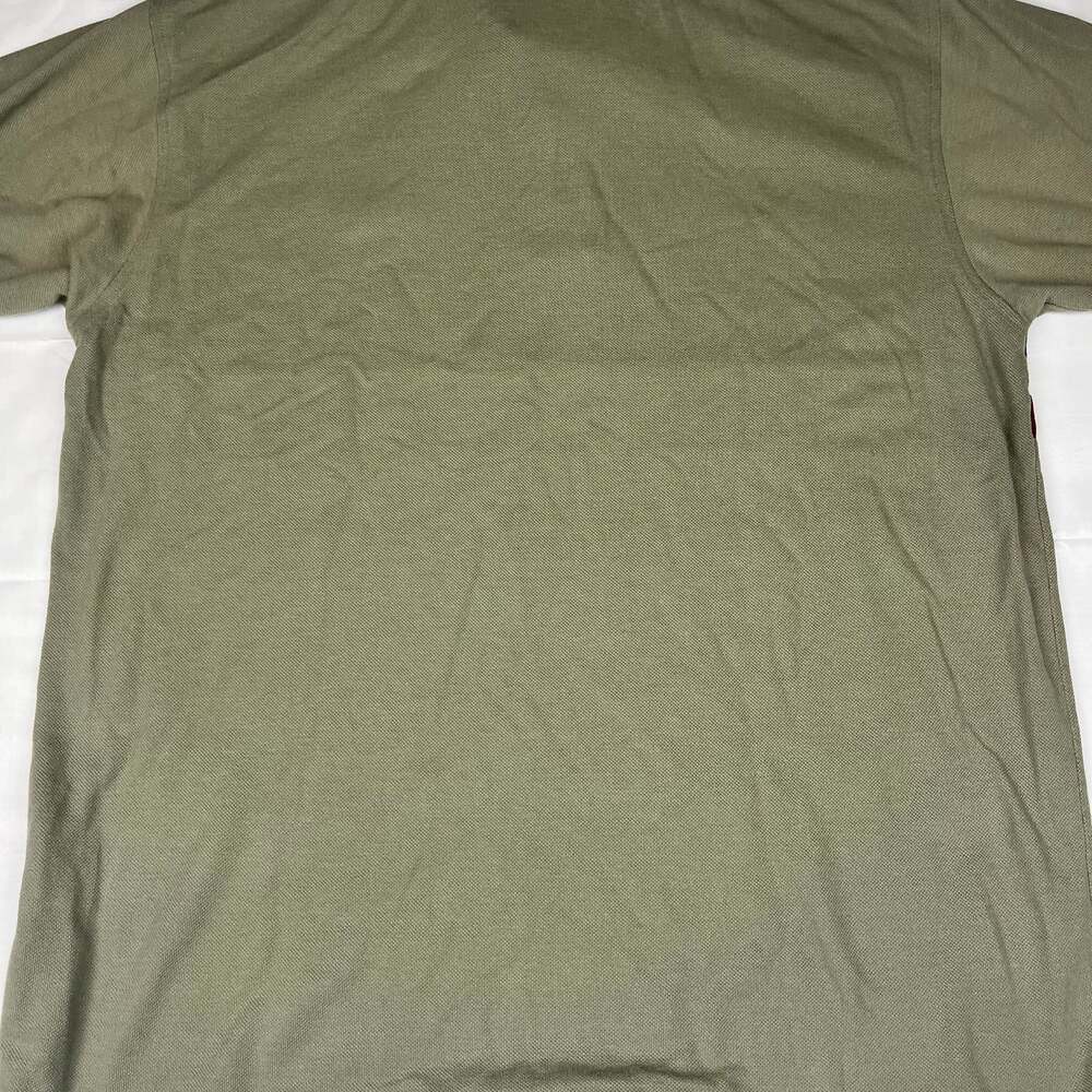 ADIDAS CLIMACOOL PALM AIRE MEN'S GOLF POLO SHIRT GRAY BLUE PIN XL USED POLYESTER - Picture 10 of 10